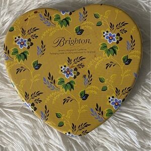 Brighton Heart Shaped Floral Jewelry Tin
Empty
Boho
Trinket Gift Box